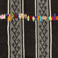 Primitive Ethnic Nomadic Black and White Kilim Perde Curtain - Kilim Art Gallery
