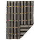 Primitive Ethnic Nomadic Black and White Kilim Perde Curtain - Kilim Art Gallery
