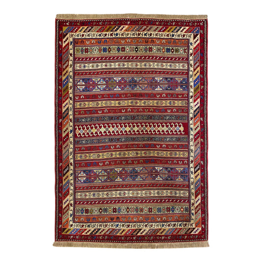 Rahrah Soumak Rug - Kilim Art Gallery