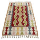 Ram's Horn Design Turkish Kayseri Kilim Rug - Kilim Art Gallery