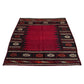 Red Afshar Sofra / Sofraeh Kilim Rug - Kilim Art Gallery