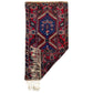 Red and Navy Blue Turkish Döşemealtı Lotto Rug - Kilim Art Gallery