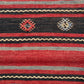 Red Black Kilim Cushion / Pillow Cover - Kilim Art Gallery
