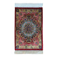 Red Color Bamboo Silk Rug