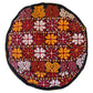 Red Yellow White Traditional Hat - Kilim Art Gallery