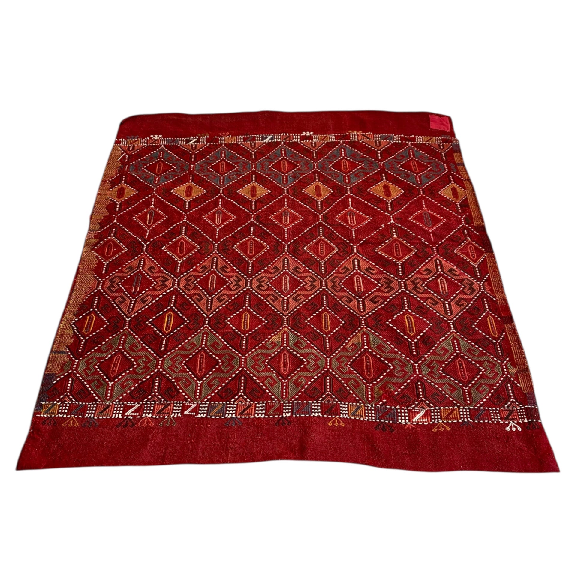 REYHANLI Zili Cicim Chuval Kilim - Kilim Art Gallery