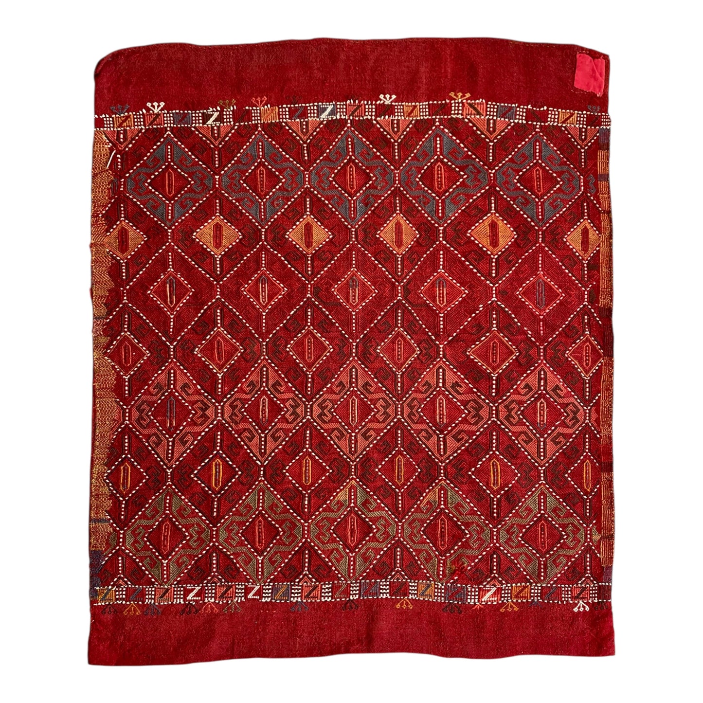 REYHANLI Zili Cicim Chuval Kilim - Kilim Art Gallery