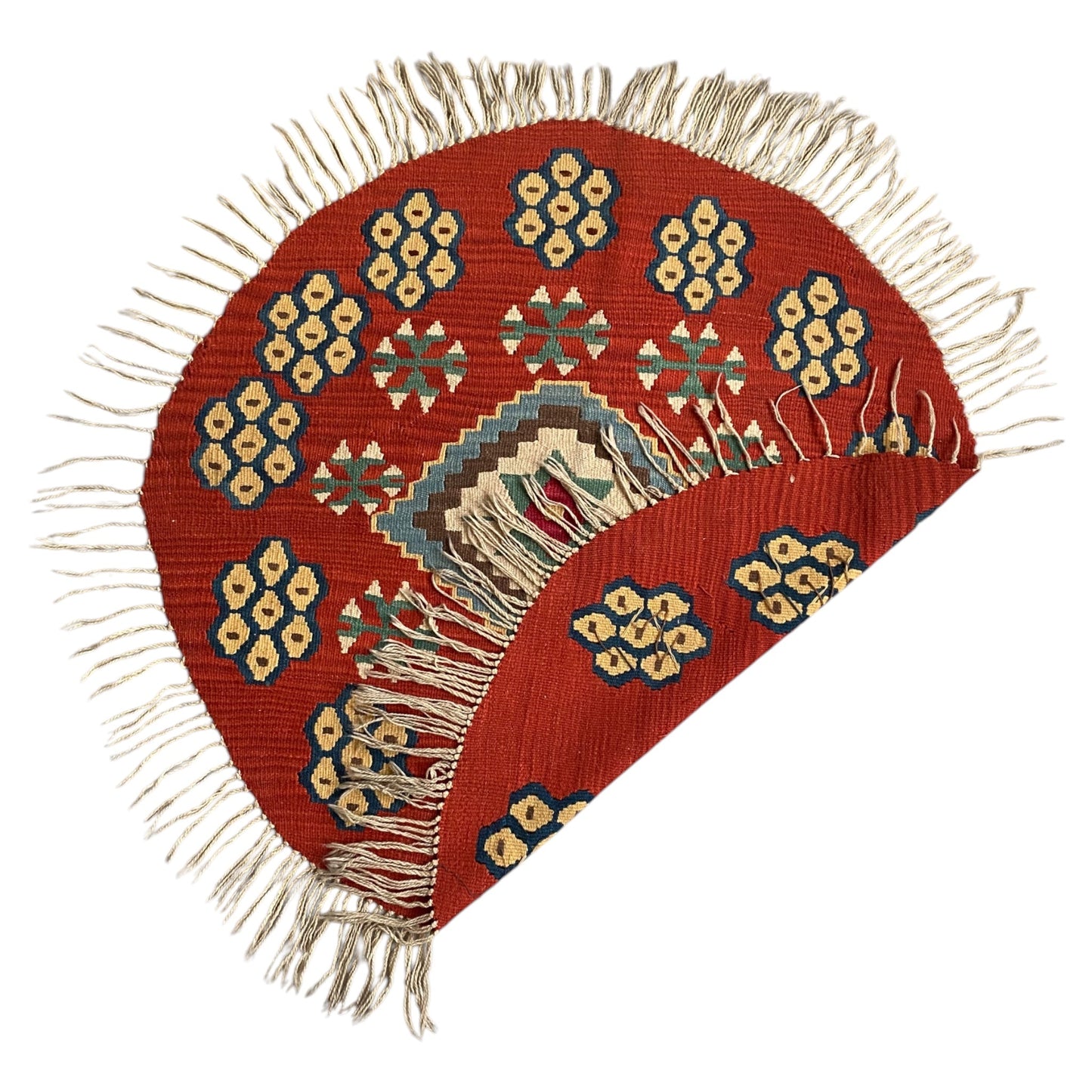 Round Rug Kilim / Kelim - Kilim Art Gallery