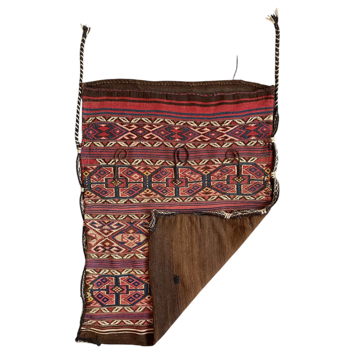 Saçıkara Nomadic Soumak Chuval Kilim - Kilim Art Gallery