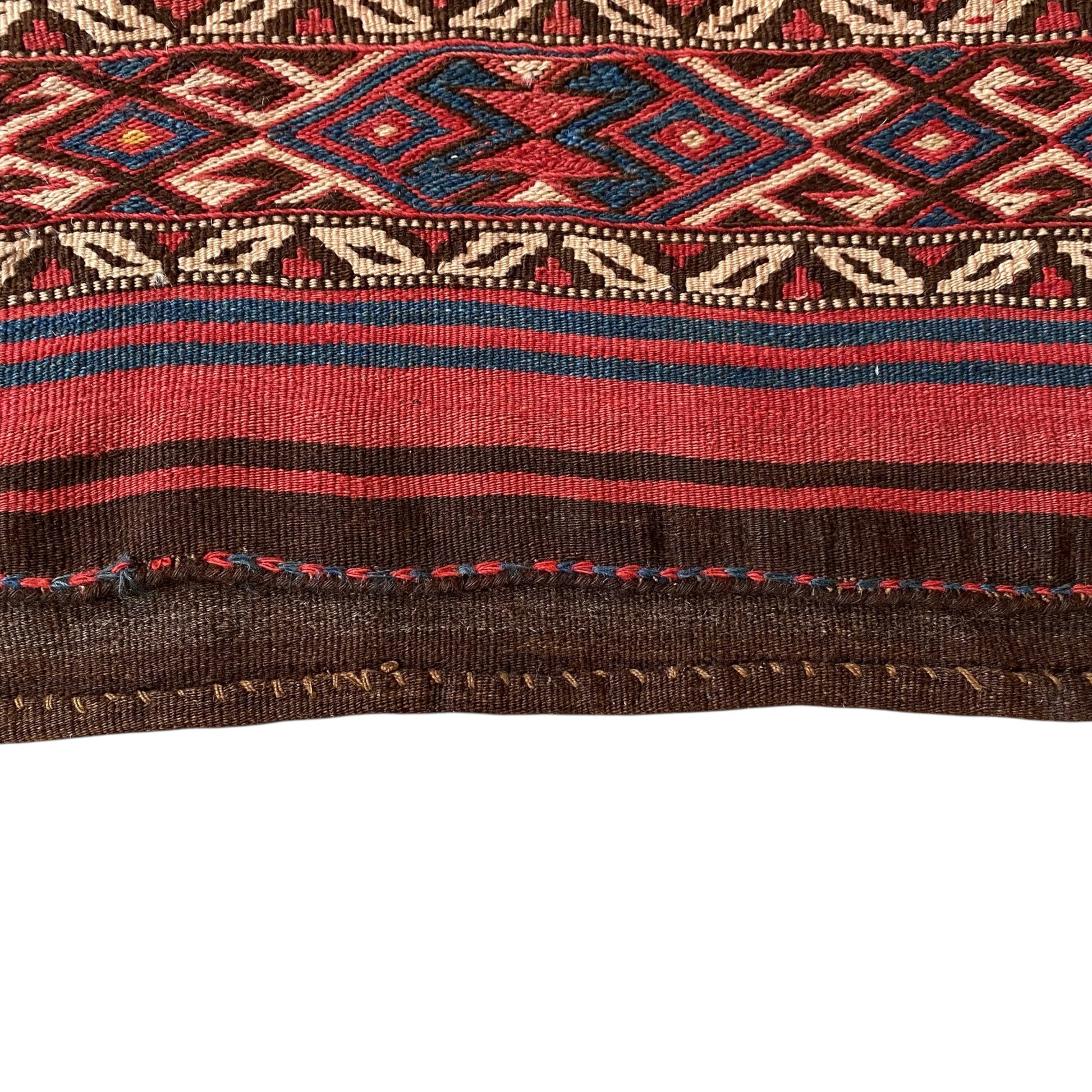 Saçıkara Nomadic Soumak Chuval Kilim - Kilim Art Gallery