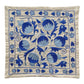 Shades of Blue Suzani Pillow Cover - Kilim Art Gallery