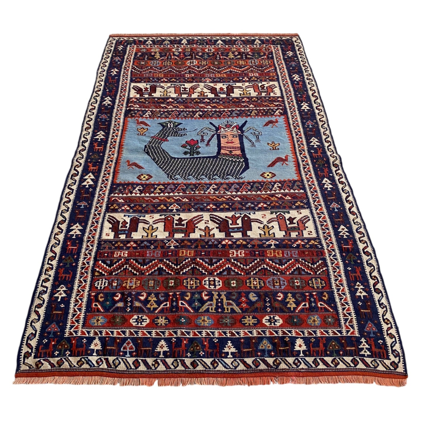 Shahmaran Kilim Rug - Kilim Art Gallery