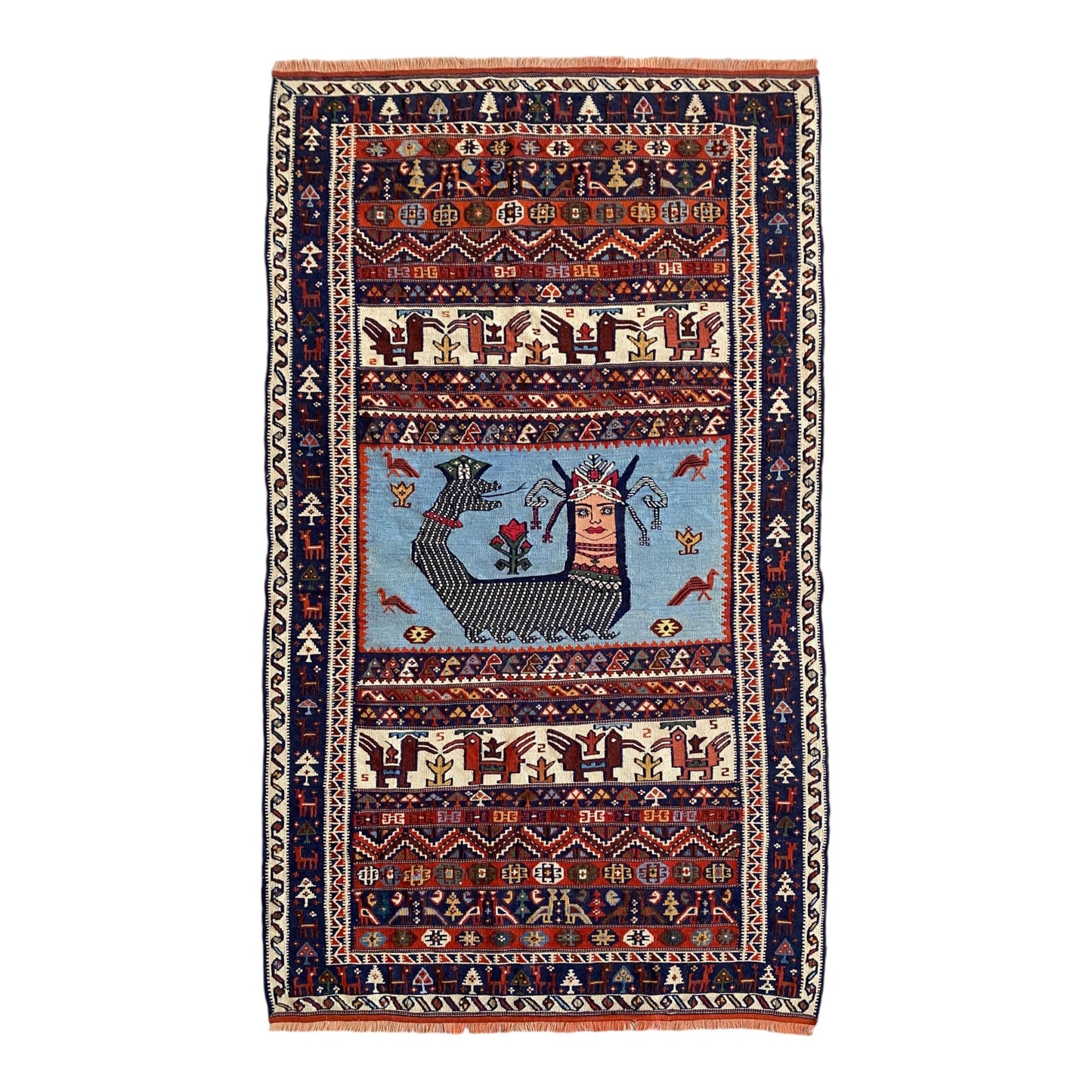 Shahmaran Kilim Rug - Kilim Art Gallery