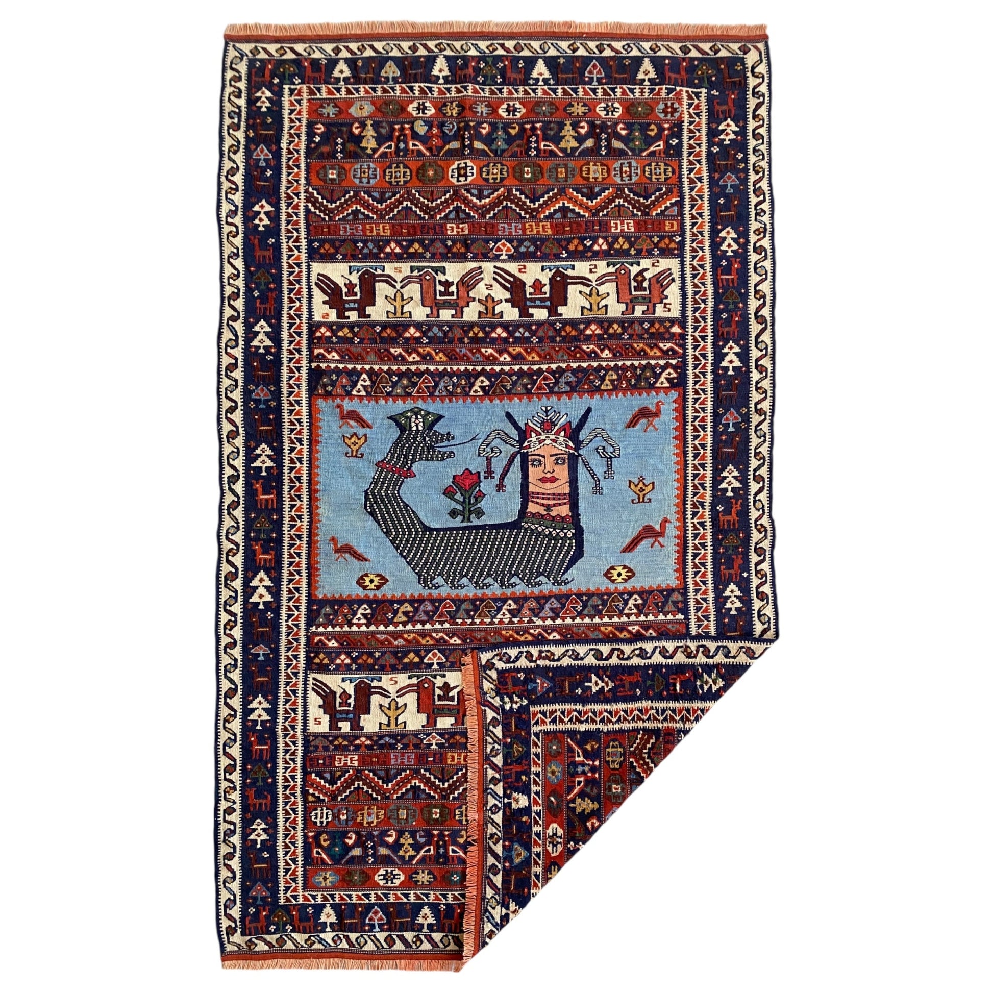Shahmaran Kilim Rug - Kilim Art Gallery