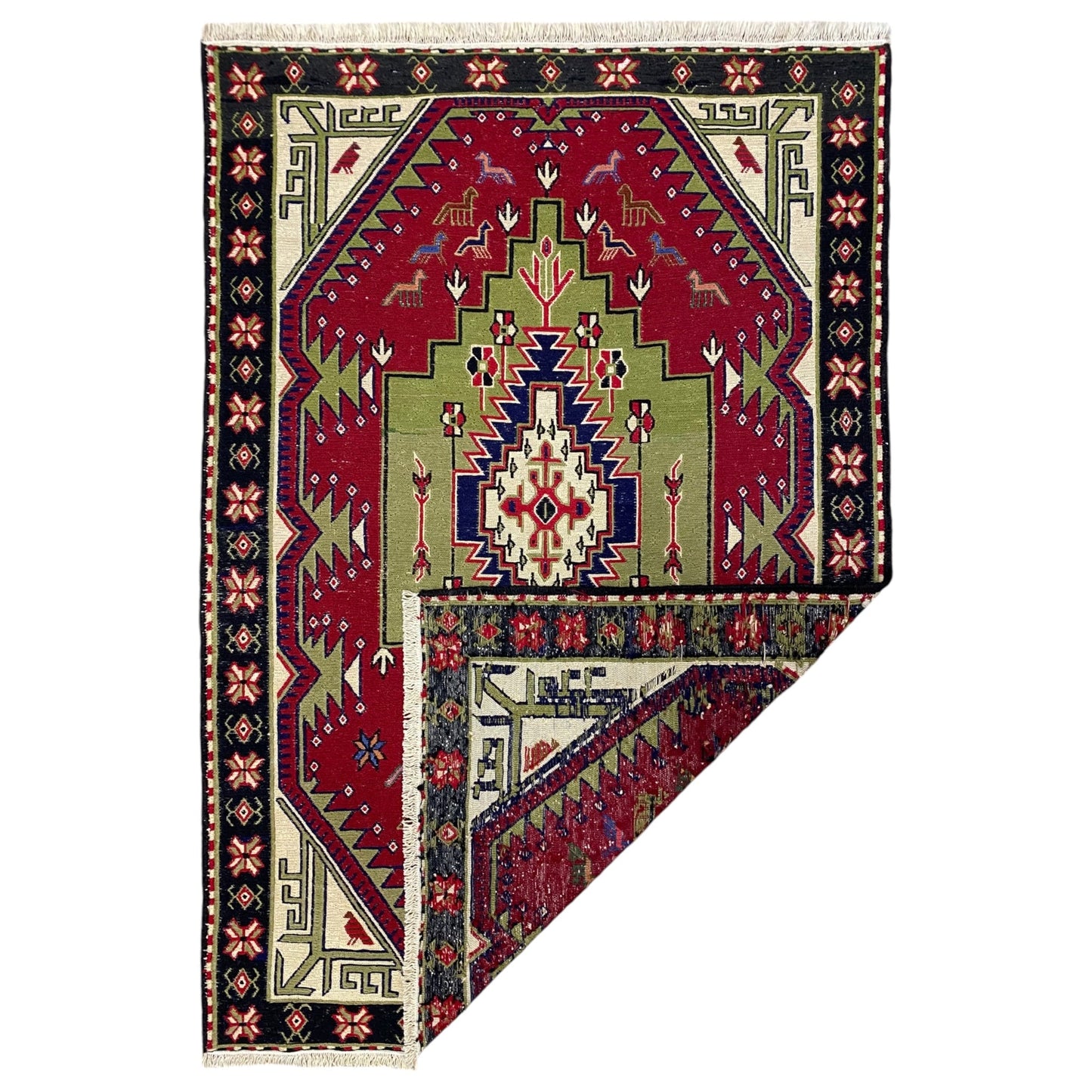 Shahsavan Soumak Rug - Kilim Art Gallery