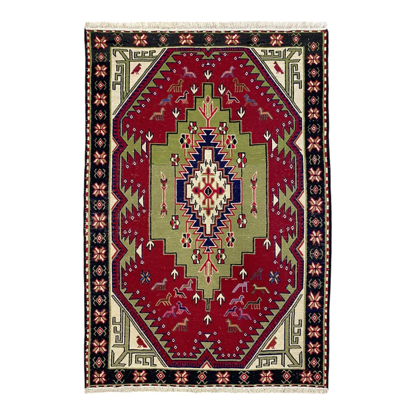 Shahsavan Soumak Rug - Kilim Art Gallery
