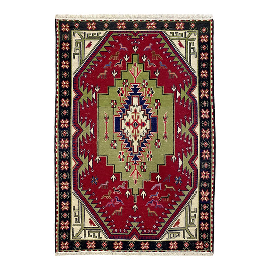 Shahsavan Soumak Rug - Kilim Art Gallery