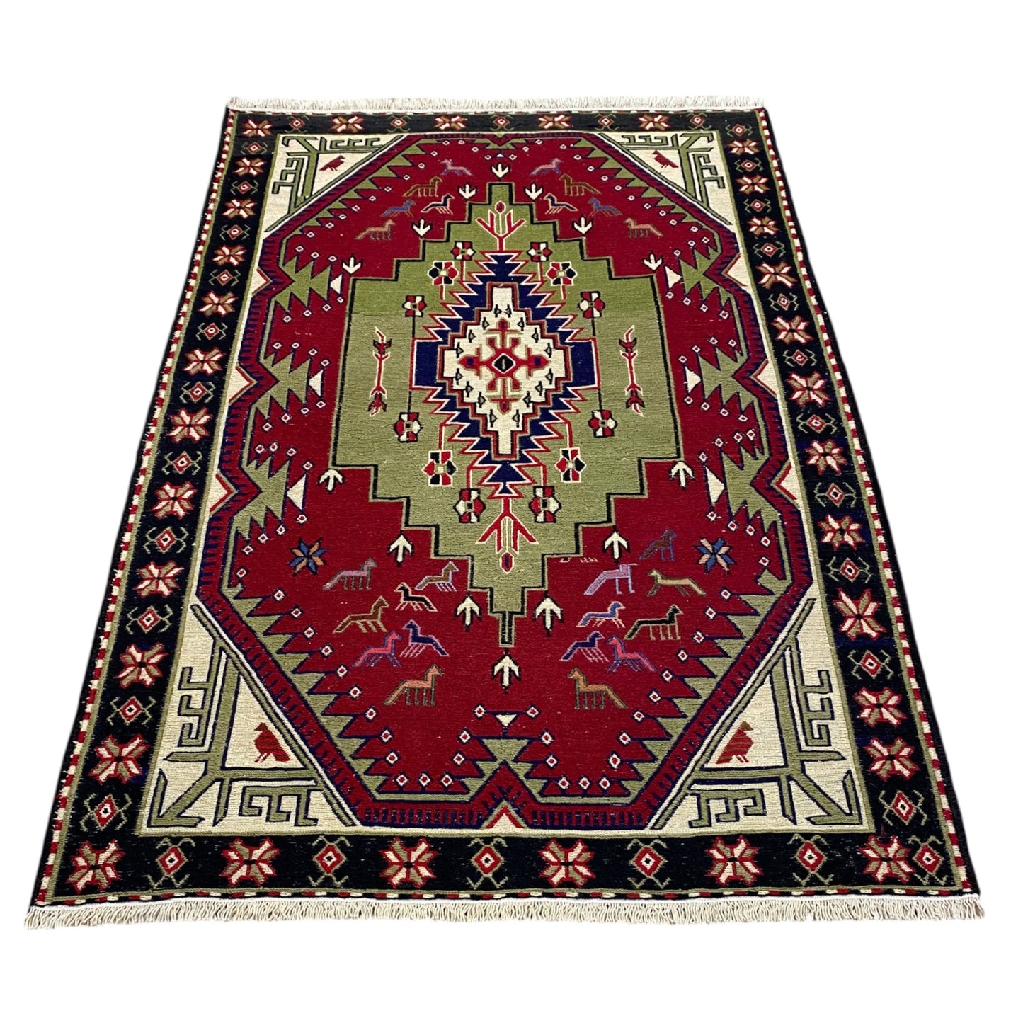 Shahsavan Soumak Rug - Kilim Art Gallery