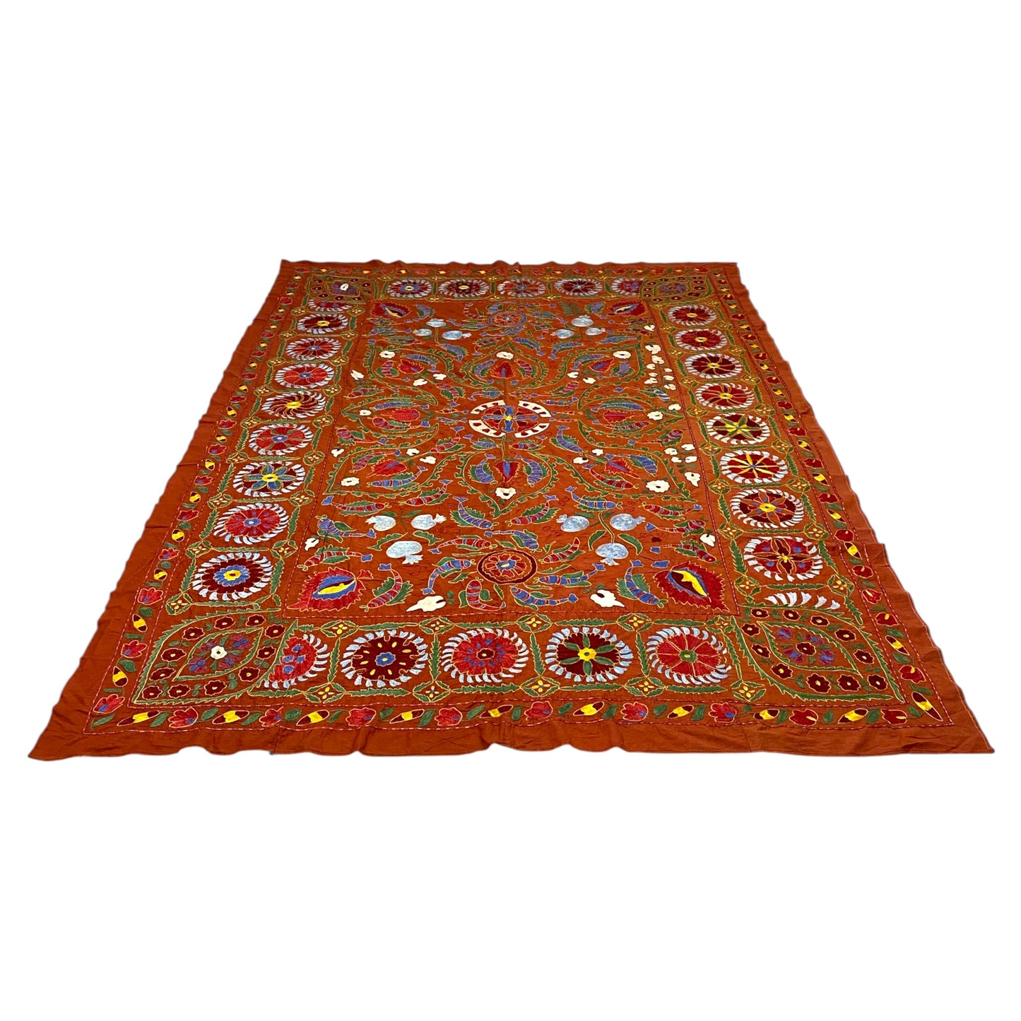 Shakhrisabz Silk Suzani - Kilim Art Gallery