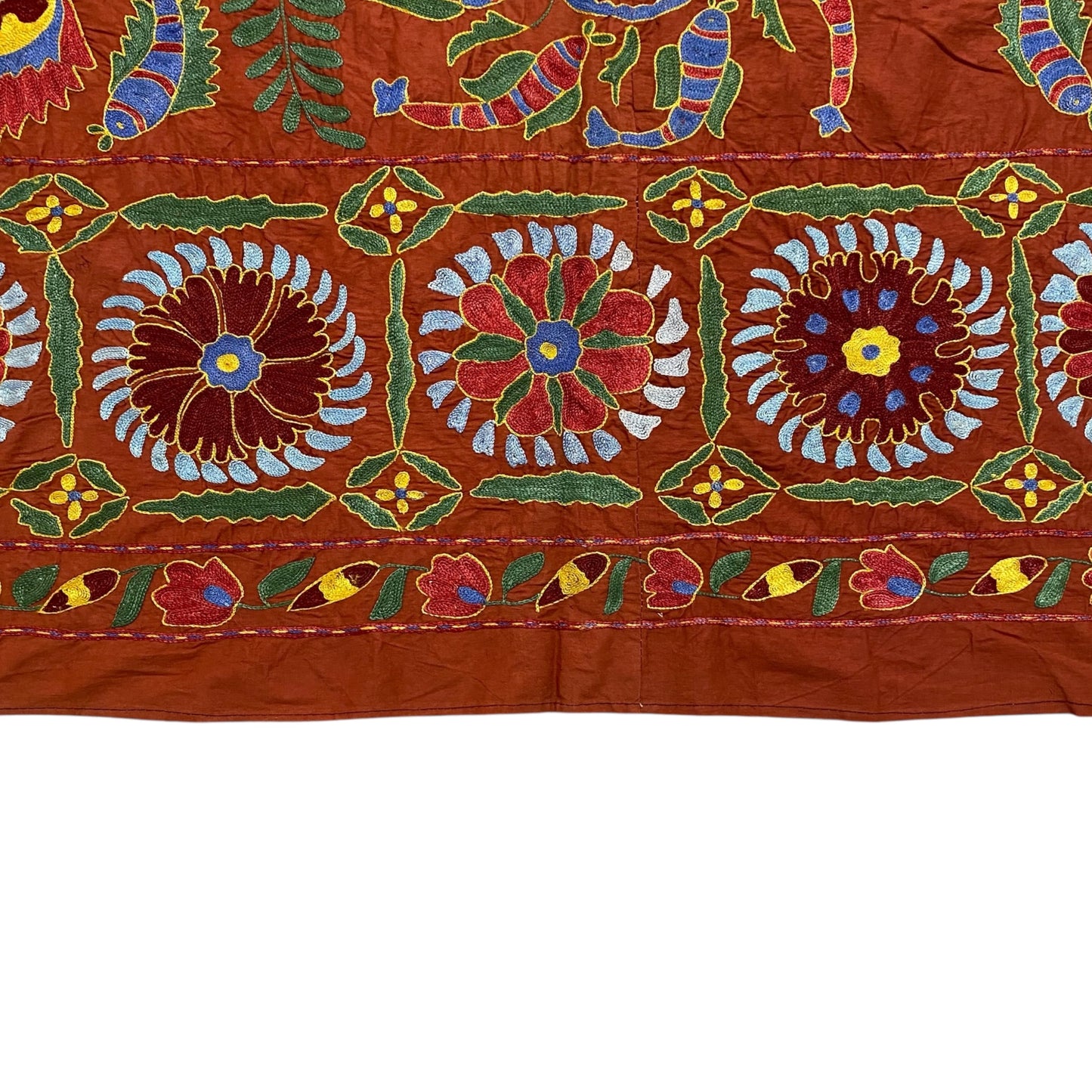 Shakhrisabz Silk Suzani - Kilim Art Gallery