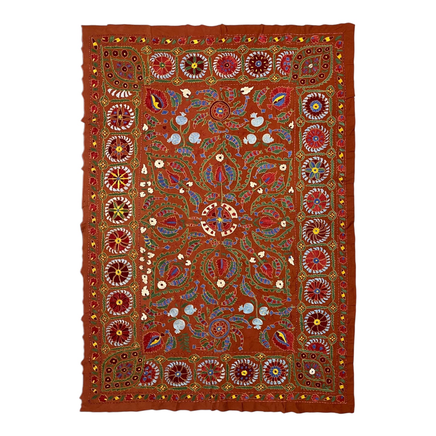 Shakhrisabz Silk Suzani - Kilim Art Gallery