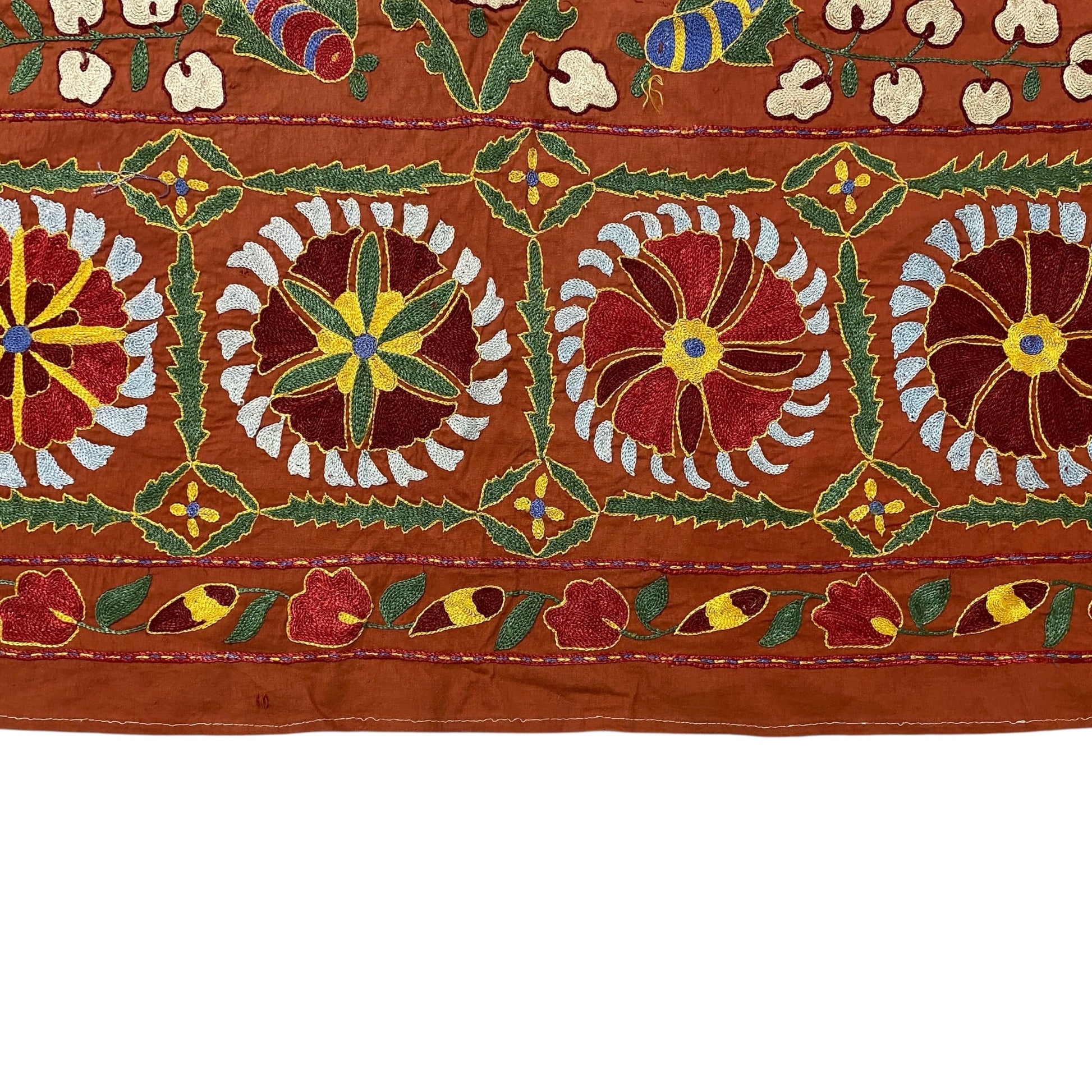 Shakhrisabz Silk Suzani - Kilim Art Gallery