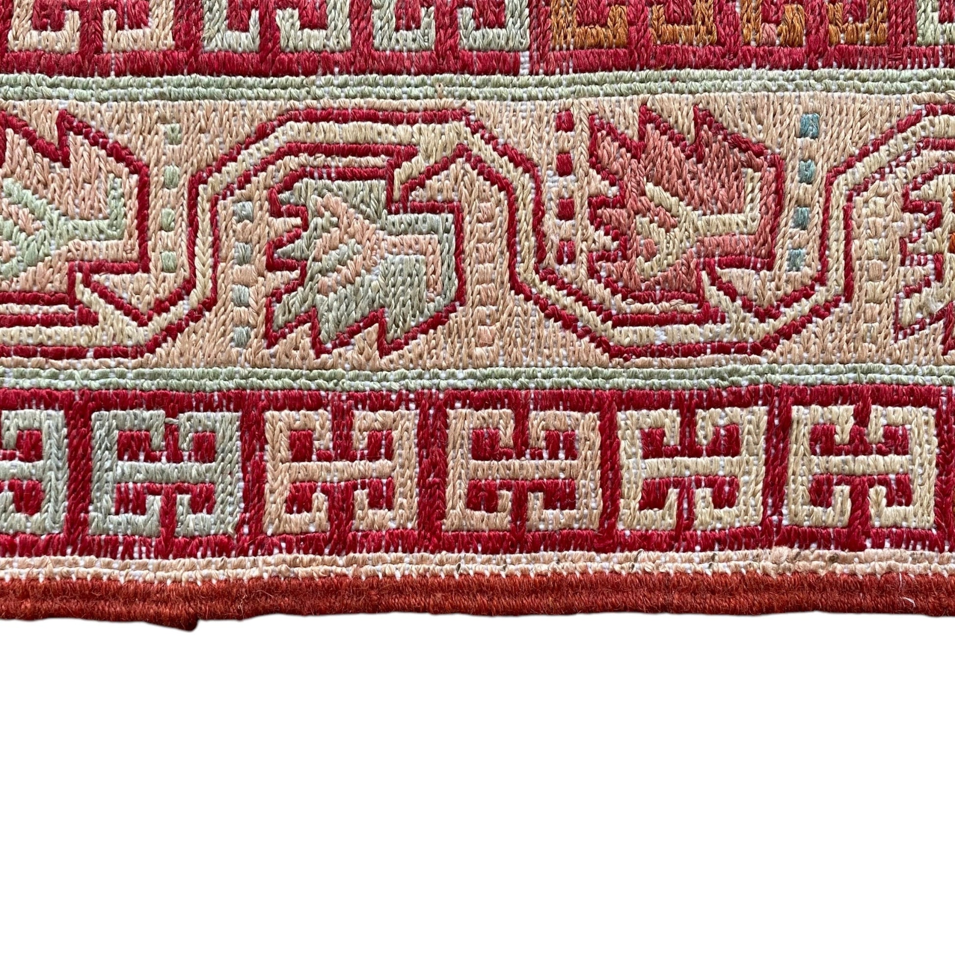 Silk Soumak Rug - Kilim Art Gallery