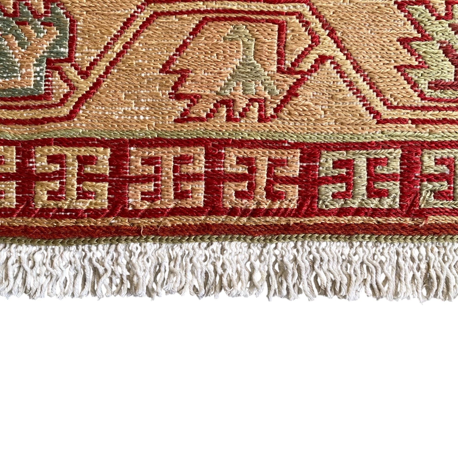 Silk Soumak Rug - Kilim Art Gallery
