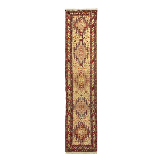 Silk Soumak Runner Rug - Kilim Art Gallery