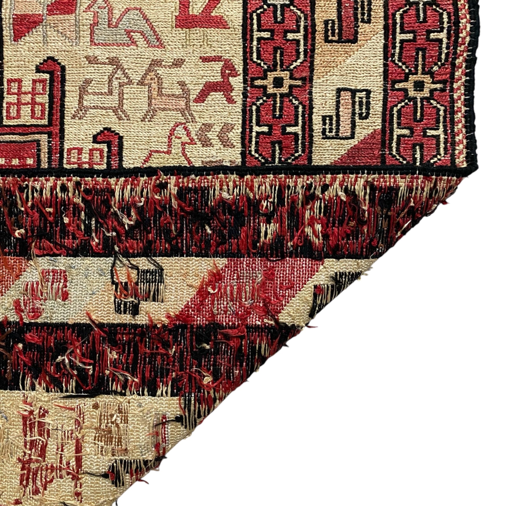 Silk Soumak Runner Rug - Kilim Art Gallery