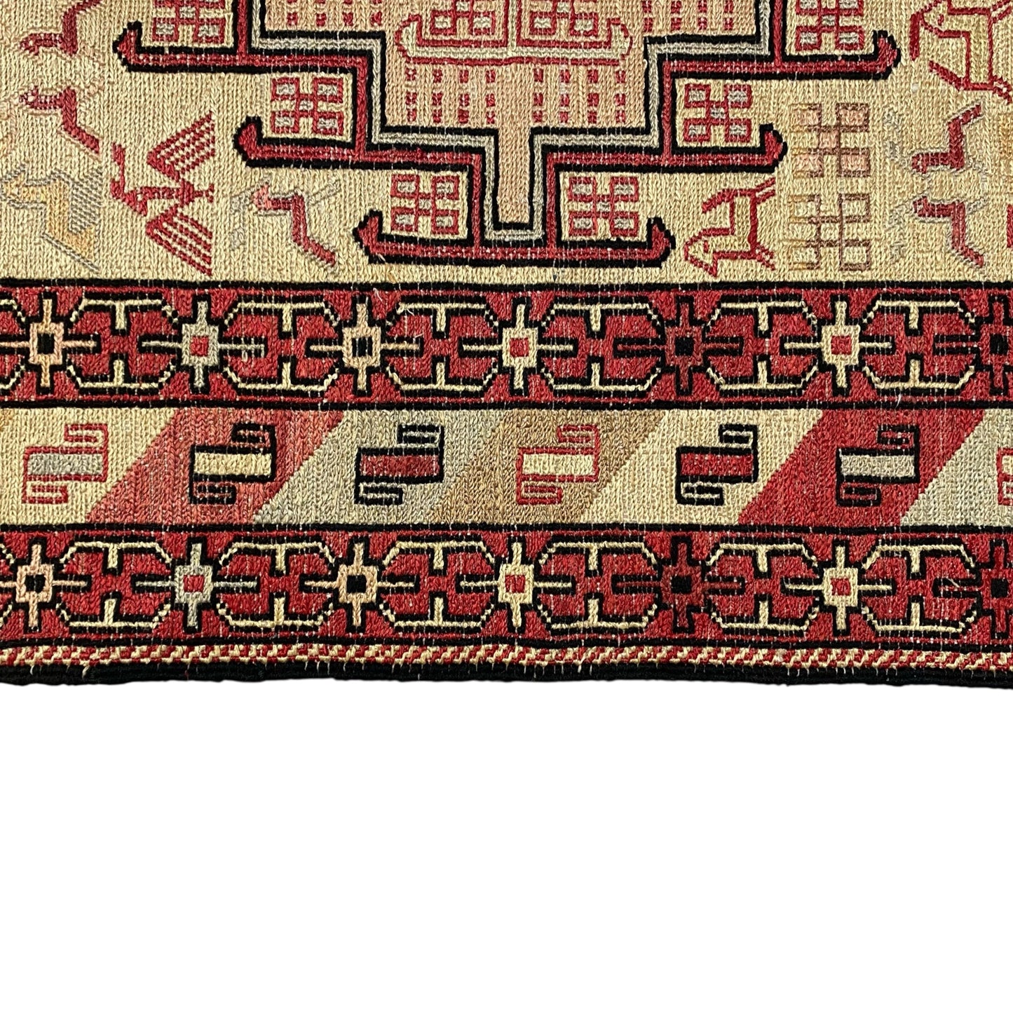 Silk Soumak Runner Rug - Kilim Art Gallery