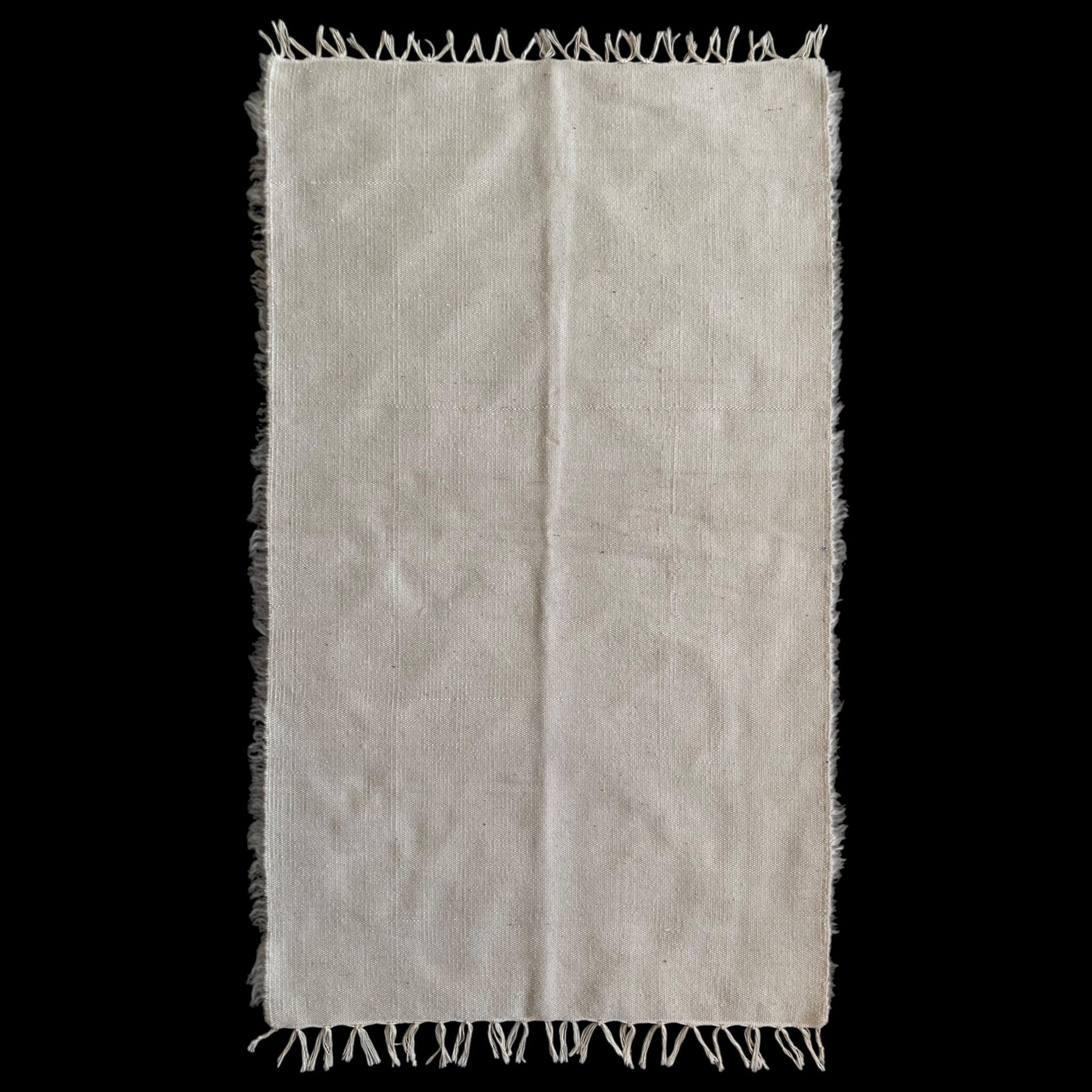 Simple Plain Turkish Siirt Blanket Kilim Rug - Kilim Art Gallery