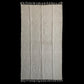 Simple Plain White Angora Mohair Turkish Siirt Blanket Kilim Rug - Kilim Art Gallery