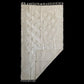 Simple Plain White Angora Mohair Turkish Siirt Blanket Kilim Rug - Kilim Art Gallery