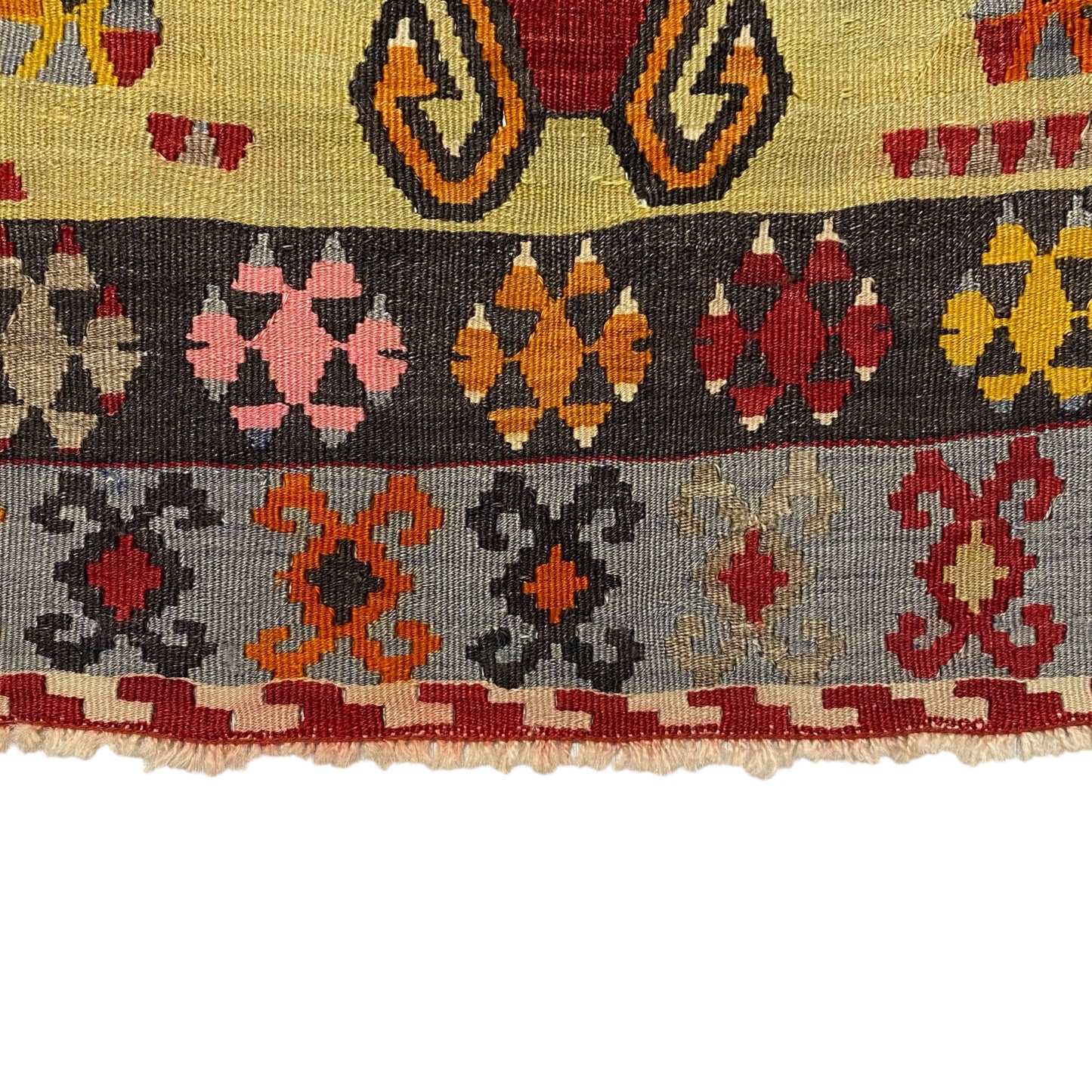 Sivas Zara Prayer Kilim Rug by Kilim Art Gallery - Kilim Art Gallery