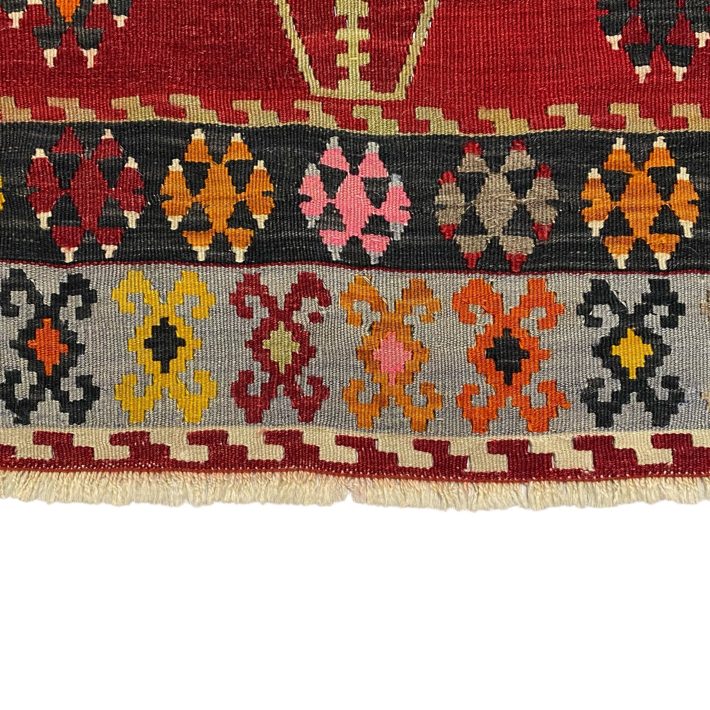 Sivas Zara Prayer Kilim Rug by Kilim Art Gallery - Kilim Art Gallery