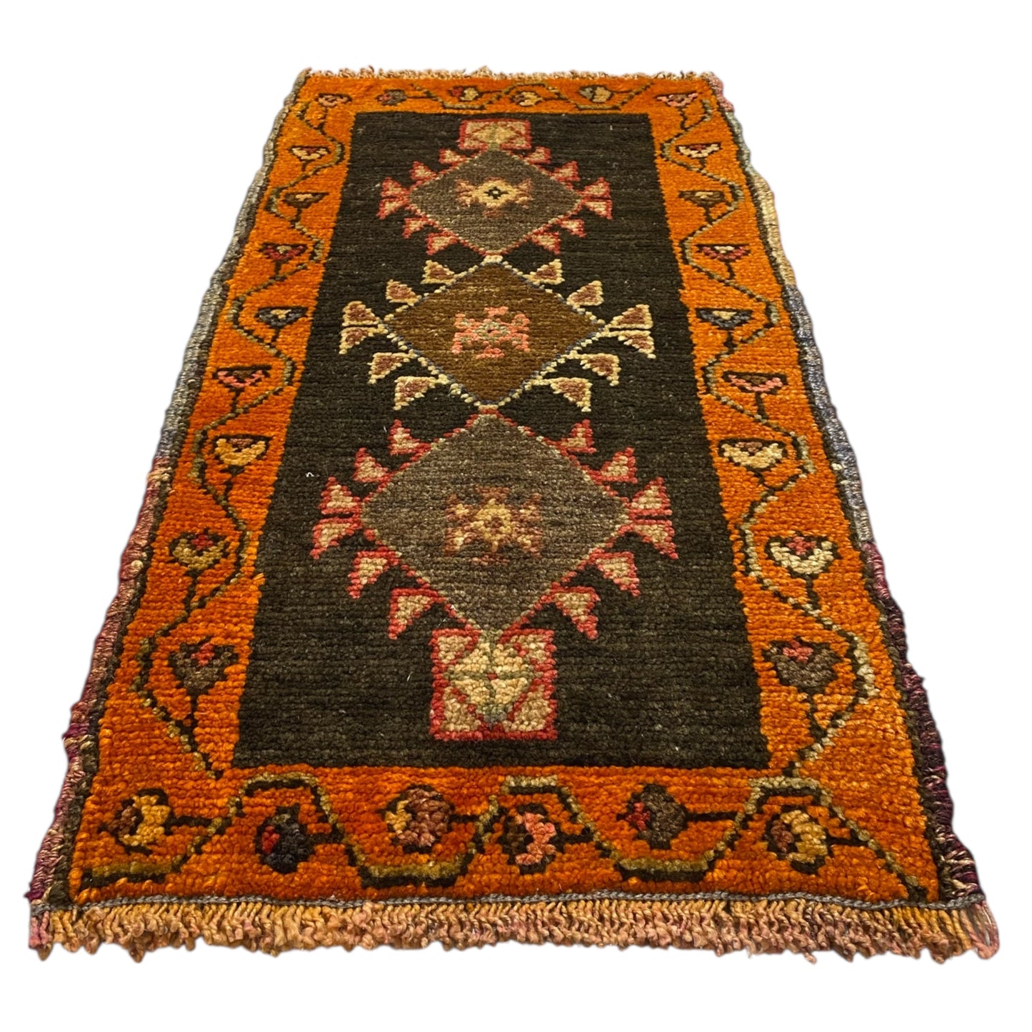 Small 3' Ft Kars Carpet - Kilim Art Gallery
