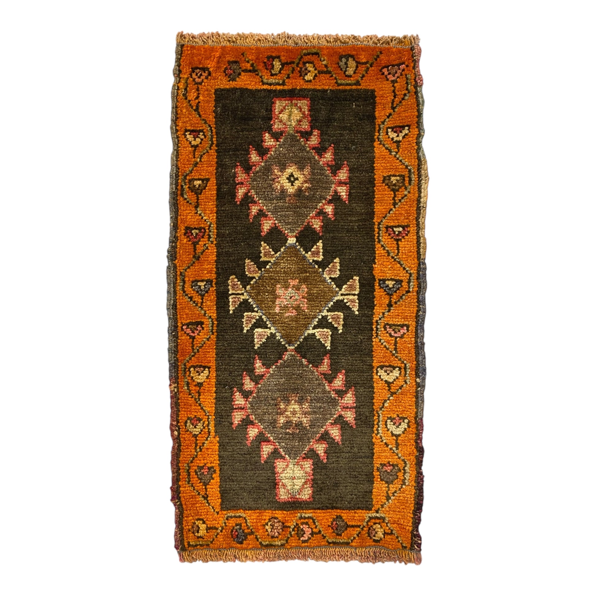 Small 3' Ft Kars Carpet - Kilim Art Gallery