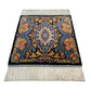 Small Bamboo Silk Carpet Rug - Kilim Art Gallery