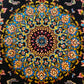 Small Black Bamboo Silk Carpet Rug - Kilim Art Gallery