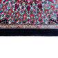Small Black Dome Design Bamboo Silk Rug - Kilim Art Gallery