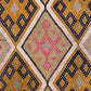 Small Bohemian Pink Cicim Kelim Rug - Kilim Art Gallery