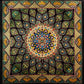 Small Dome Design Modal Silk Rug - Kilim Art Gallery