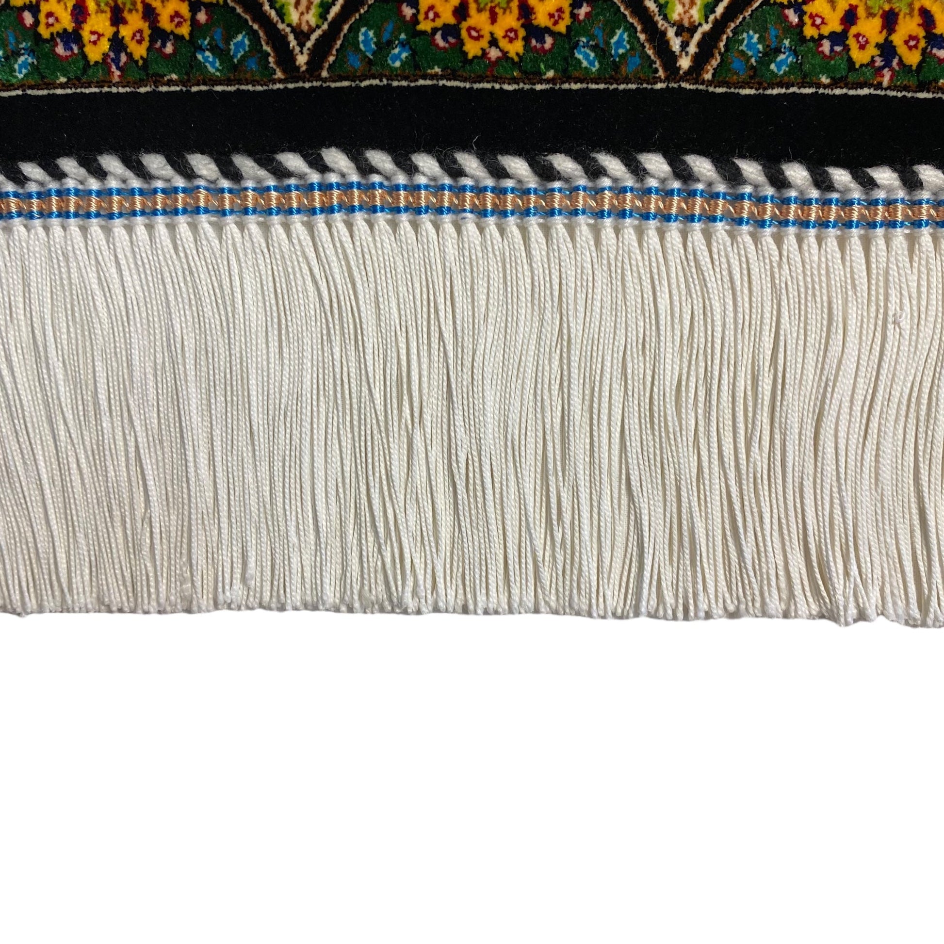 Small Dome Design Modal Silk Rug - Kilim Art Gallery