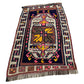 Small Herki Kurdish Kilim Rug - Kilim Art Gallery