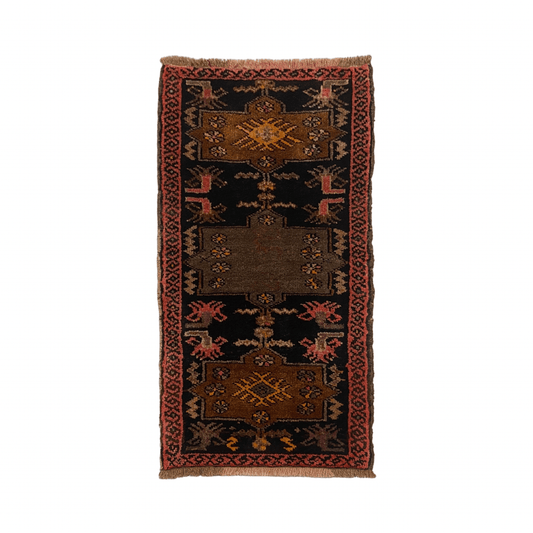 Small Kars Yastik Rug - Caucasian Yastik Carpet - Kilim Art Gallery