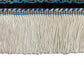 Small Navy Blue Modal Silk Carpet Rug - Kilim Art Gallery