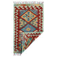 Small Qashqai / Caucasian Design Tribal Kilim Rug Doormat Bath Mat - Kilim Art Gallery