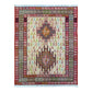 Small Silk Soumak Kelim Rug with Animal Desgin - Kilim Art Gallery