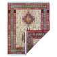 Small Silk Soumak Kelim Rug with Animal Desgin - Kilim Art Gallery